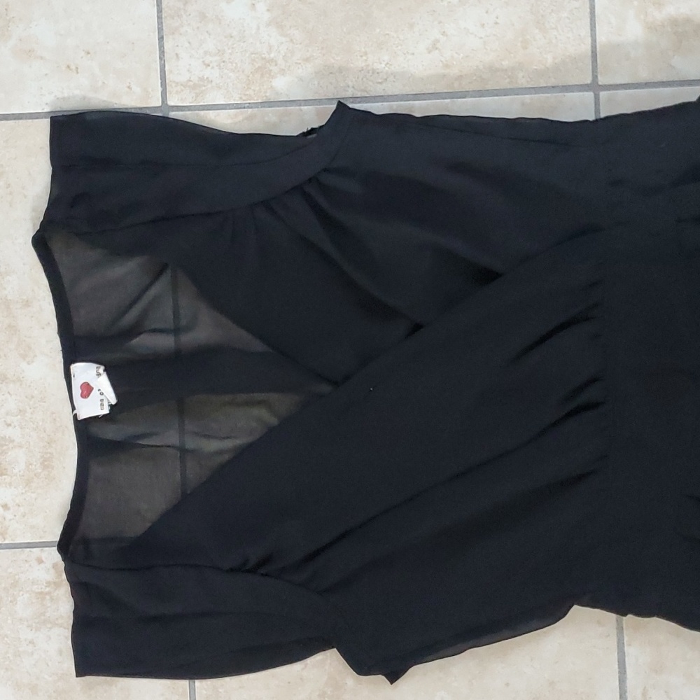 One Clothing Black Romper - Picture 3 of 16
